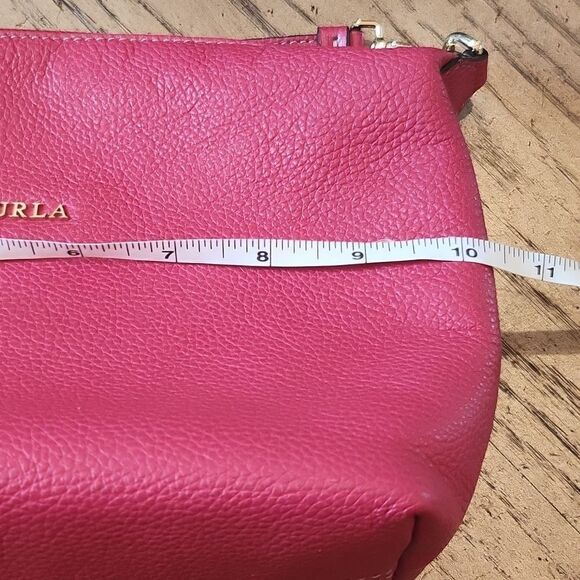 Red Furla leather hand bag or clutch new condition ❤️ - Picture 11 of 13